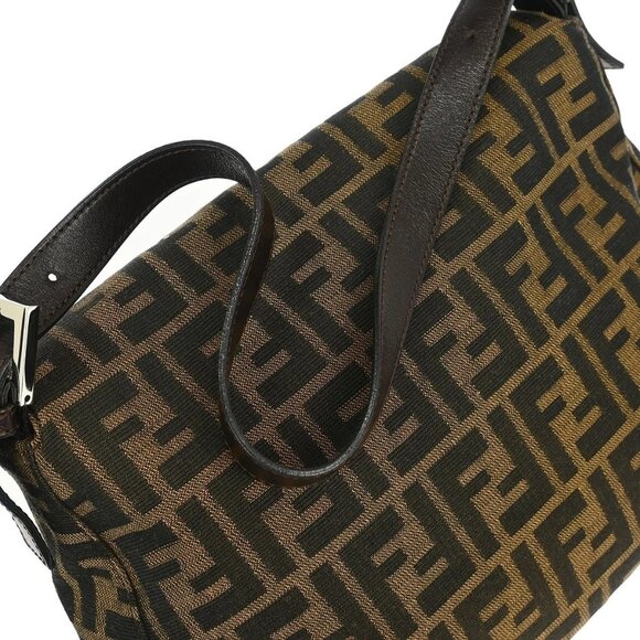 Fendi Brown Canvas Zucca Mamma Baguette Handbag 33492/26325/008 145599 - Picture 4 of 10